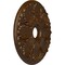 Ekena Millwork Milan Ceiling Medallion (Fits Canopies up to 4 5/8"), 24 1/2"OD x 3 1/2"ID x 1"P, Root Beer Crackle CM24MIRBC - alternate 3